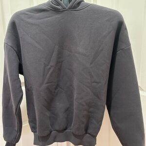 Edikted Grey Hoodie Jacket With Pink Bows on Sleeves